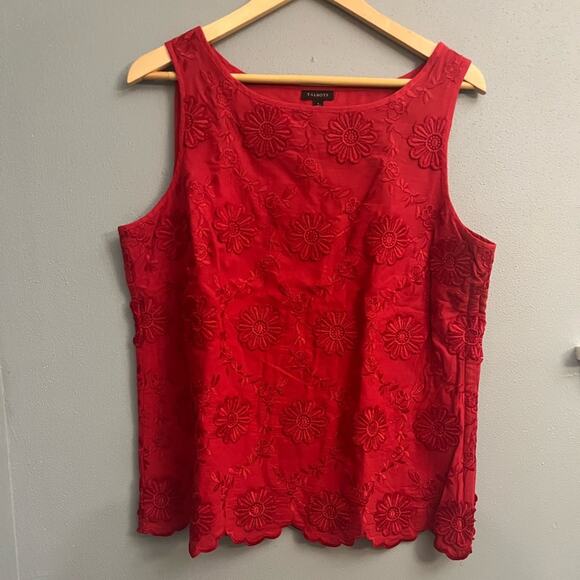 Talbots Tops - Talbots Floral Sleeveless Blouse
